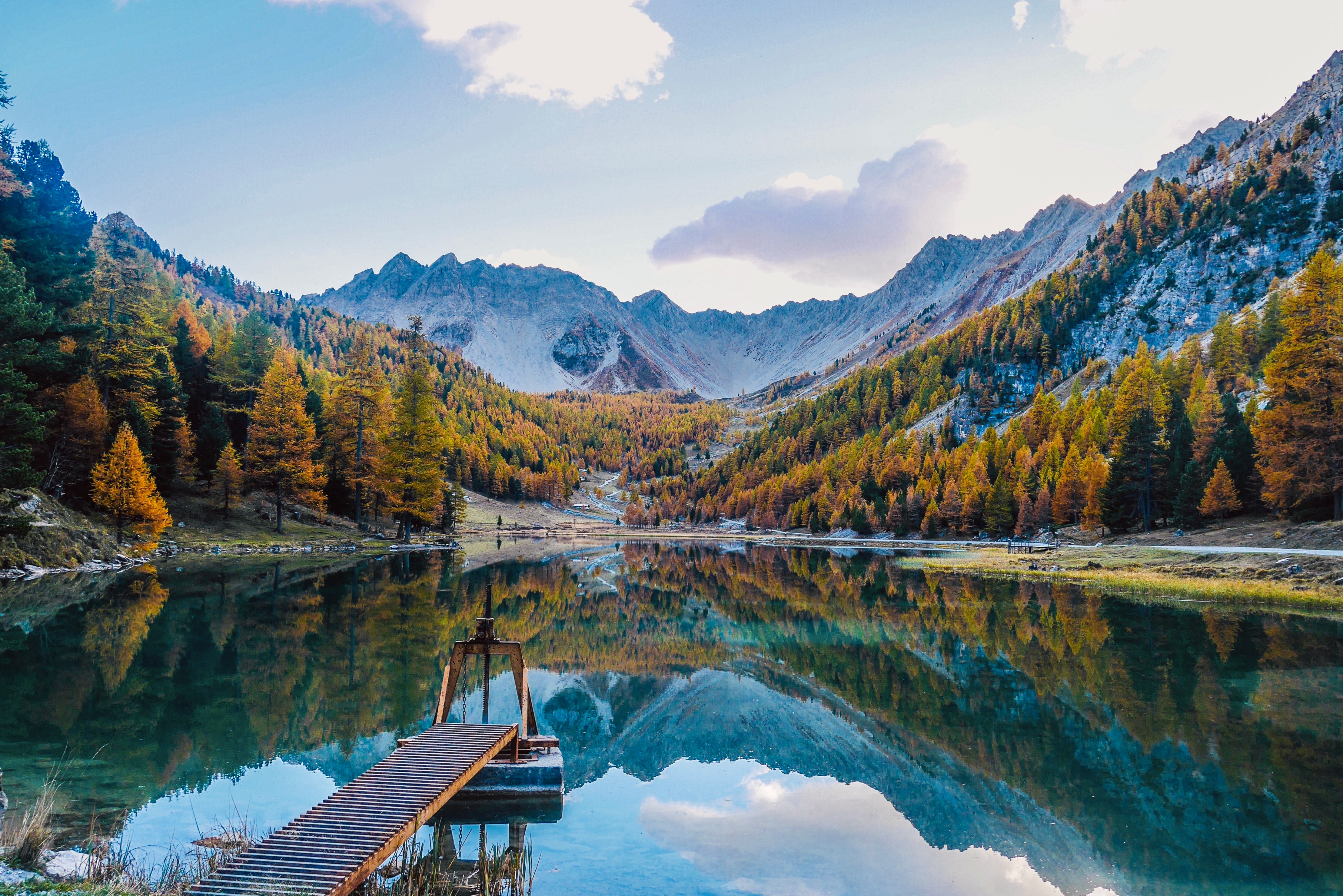 Vue panoramique des Alpes depuis Briançon